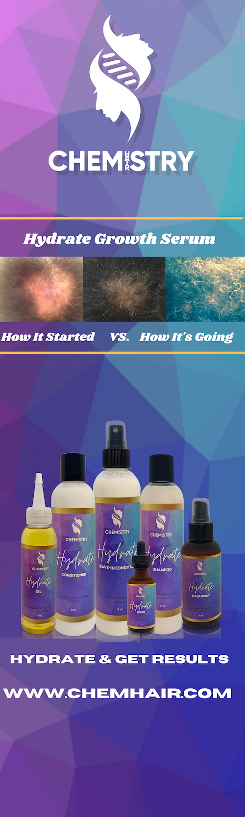 Revolutionizing Haircare: How Chemhairstry is Helping Women With Alopecia Take Back Their Confidence With Their New Hydrate Line