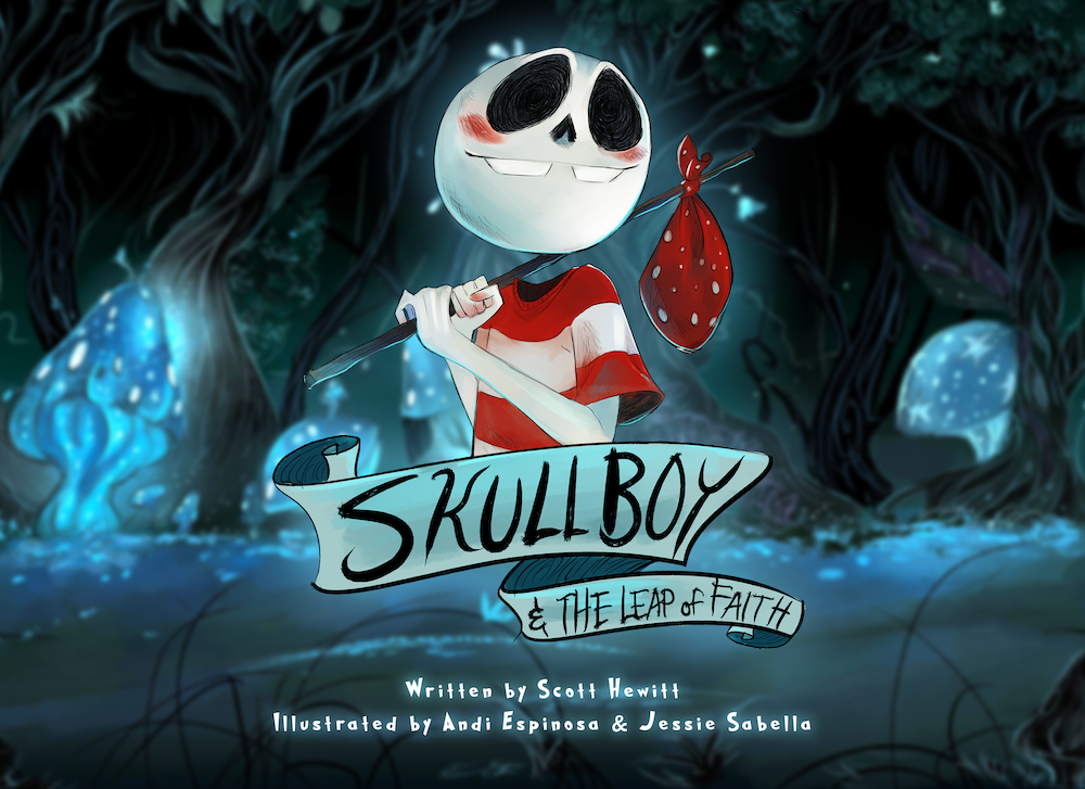 Skullbrain Books Presents 'Skullboy and the Leap Of Faith’, A Motivational Story with Spooky Flair