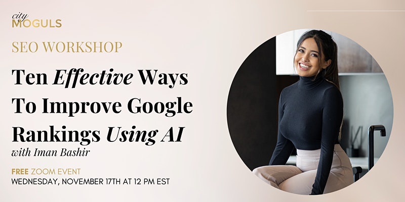 City MOGULS Partners with Craftly.AI to Run Search Engine Optimization Workshop