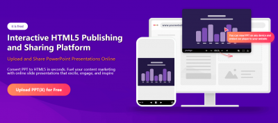 SlideHTML5 Effortlessly Creates PPT Online