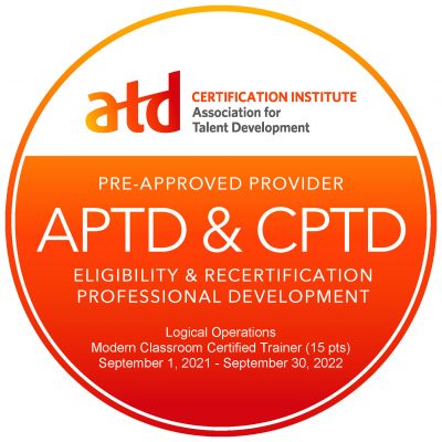 Logical Operations’ Modern Classroom Certified Trainer (MCCT) Program Receives Pre-approval by the ATD Certification Institute