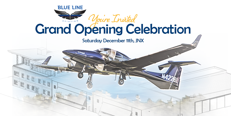 Blue Line Aviation Hosts Grand Opening Celebration