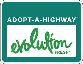 Evolution Fresh® Joins the California Adopt A Highway® Program