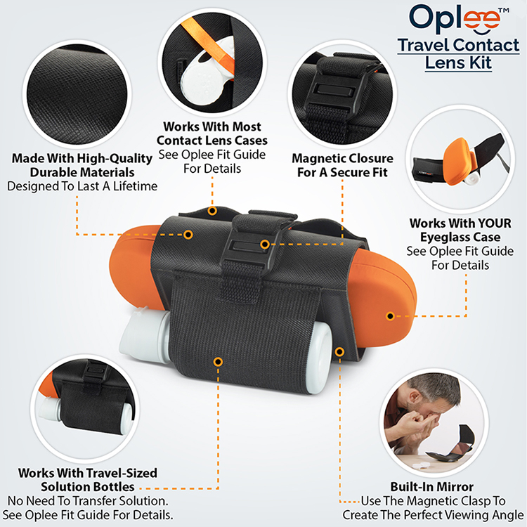Oplee Launches Innovative Travel Contact Lens Case
