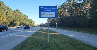 Stewart Title Company and the Texas Sponsor A Highway® Program Join Forces to Keep Texas’ Highways Clean and Safe