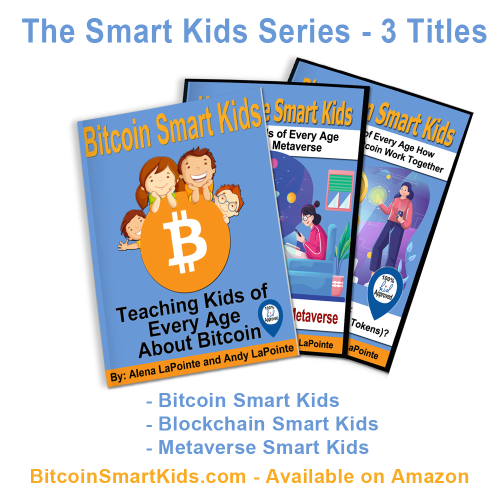Bitcoin Smart Kids Publishing has Published a Blockchain, Bitcoin and Metaverse Series for Kids