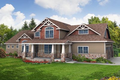 Associated Designs - Timeless Tillamook House Plan Boasts Craftsman Charm