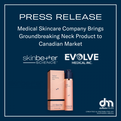 Medical Skincare Company Brings Groundbreaking Neck Product to Canadian Market