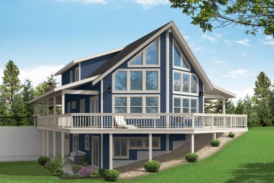 Associated Designs - Hillside Eagle Crest Captures Spectacular Urban or Rural Views