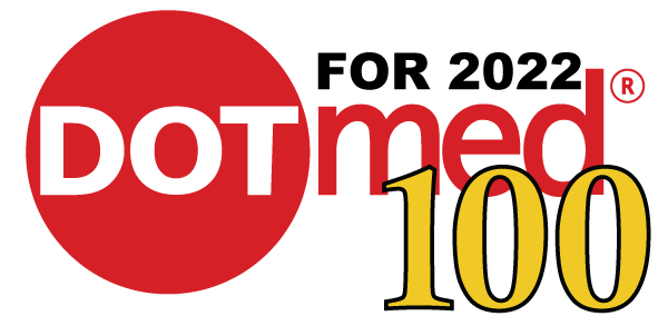 AUS Ranked Top 100 DOTmed Company 2022--Top 100 Based on Member Reviews