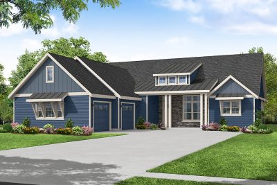 Associated Designs - Charming Craftsman-Style Holly Spring Has It All