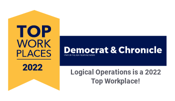 Rochester Democrat and Chronicle Names Logical Operations A Winner of the Rochester Metro Area Top Workplaces 2022 Award