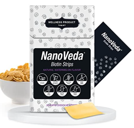 NanoVeda Launches Biotin Oral Strips in the U.S