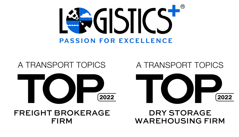 Logistics Plus Ranks as a Top Freight Brokerage Firm and a Top Dry Storage Warehousing Firm