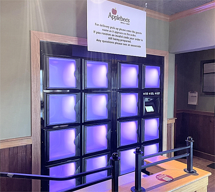 East Islip Long Island Applebee’s Deploys New Pickup Lockers To Facilitate Speedy, Contactless Food Order Handoffs