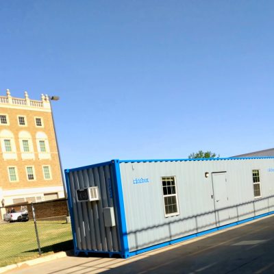 Kickbox Provides Mobile Offices For Big XII Tournament