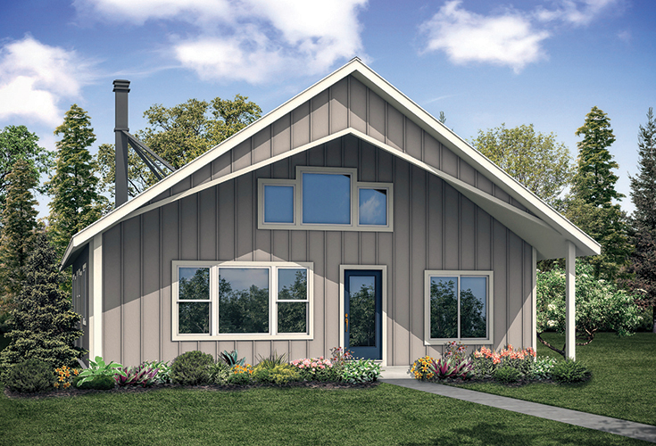 Associated Designs - The Hideaway House Plan Lives up to its Name