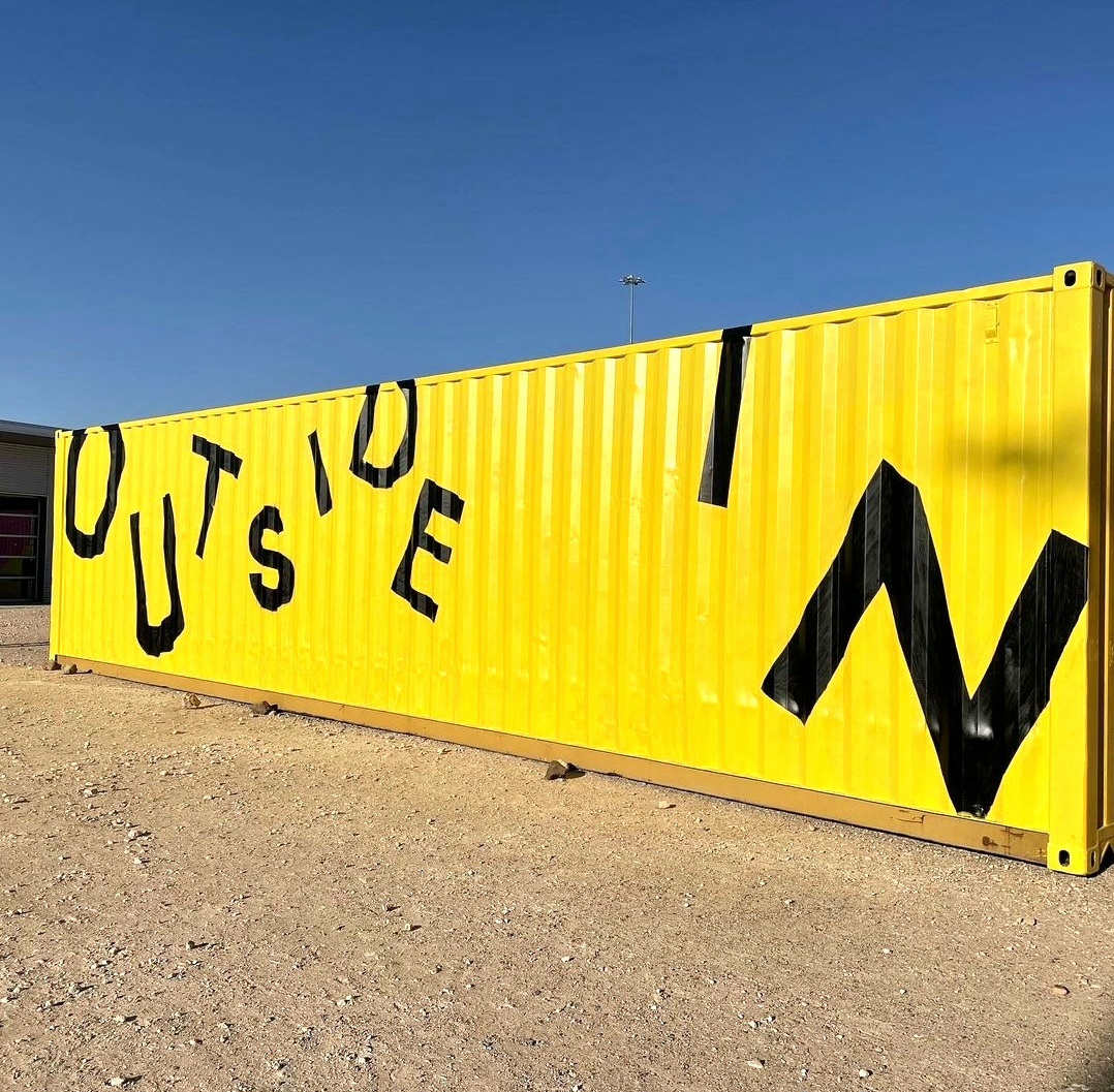 Kickbox Donates Shipping Containers for Use in Lubbock’s Outside in Festival