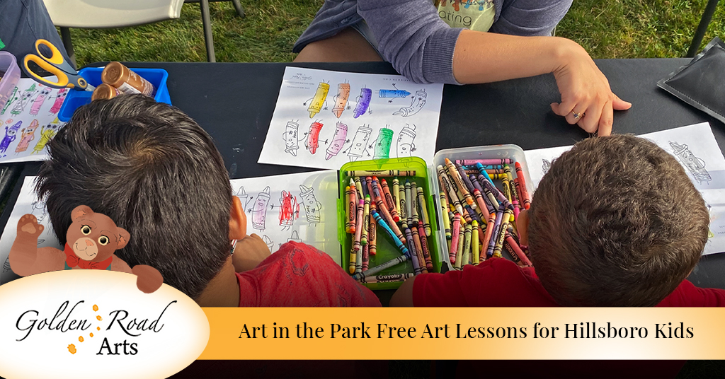 Golden Road Arts to Offer Free Art Lessons for Elementary & Middle Schoolers in Hillsboro Parks