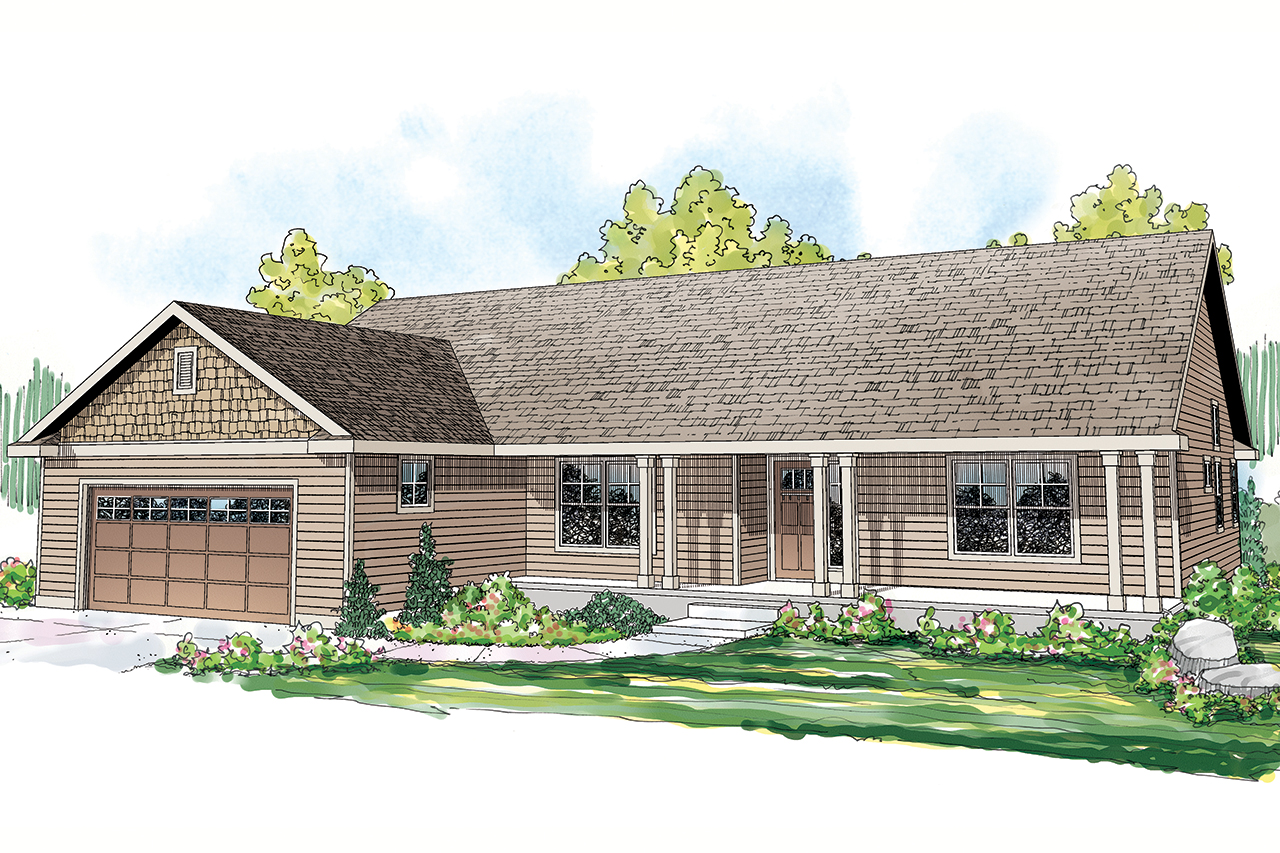 Fern View is a Spacious &amp; Economical One Story Home Plan