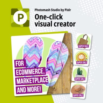 Pixlr introduces Photomash Studio, a new web application for entrepreneurs and business owners