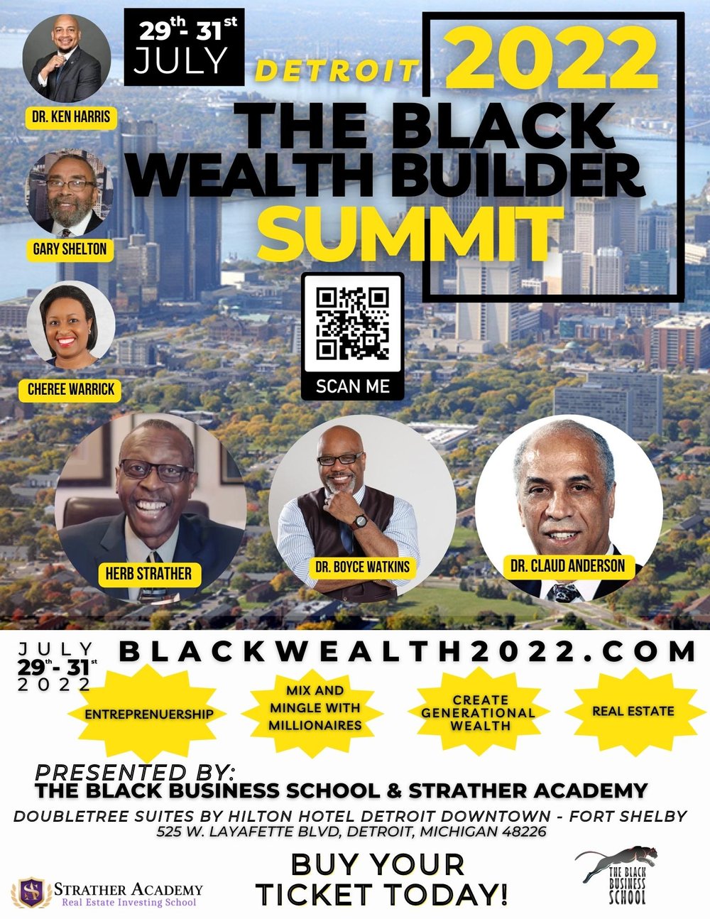 2022 Detroit Date for Black Wealth Builders Summit Set for the End of July