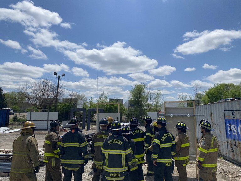 DAWGS Provides Hands-On Forcible Entry Training to Hundreds of Firefighters at FDIC Show