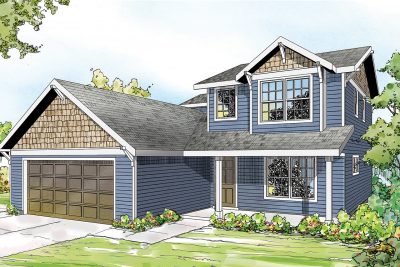 Associated Designs - Four Bedroom Paisley House Plan is Economical to Build