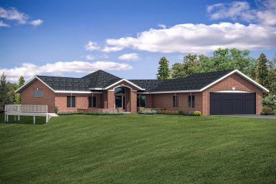 Associated Designs - Stately Summerhill Offers a Unique Floor Plan for a Hillside Lot