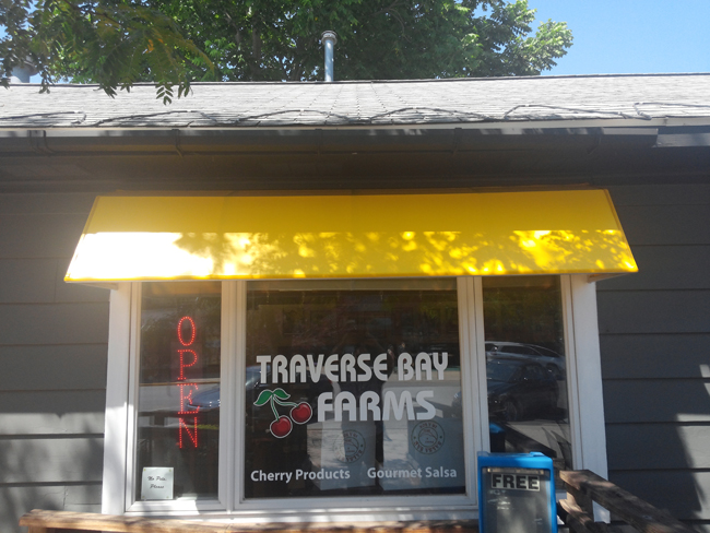 Traverse Bay Farms to Give Away FREE water the Elk Rapids Harbor Day Festival Vendors