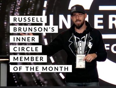 Damon Burton Named Russell Brunson's Inner Circle Member of the Month