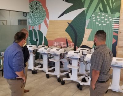 Intermountain Saltzer Health Donates 11 EKG Machines to Faith and Humanity Missions