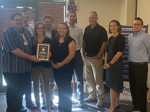 Wheat Ridge Optimists Honor Intermountain Lutheran Medical Center Emergency Department