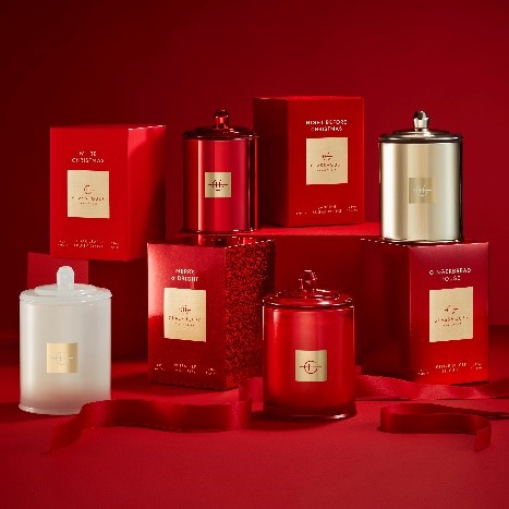 Glasshouse Fragrances Deck the Halls Red This Christmas with Elegant Limited-Edition Holiday Collection ‘The Color of The Season’