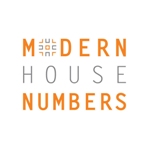 Modern House Numbers