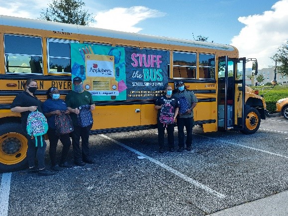 Doherty-Owned Applebee’s® Restaurants Donate Supplies and Raise More Than $30K for Local Schools in Annual “Stuff The Bus” Drives in Florida, New Jersey, and New York