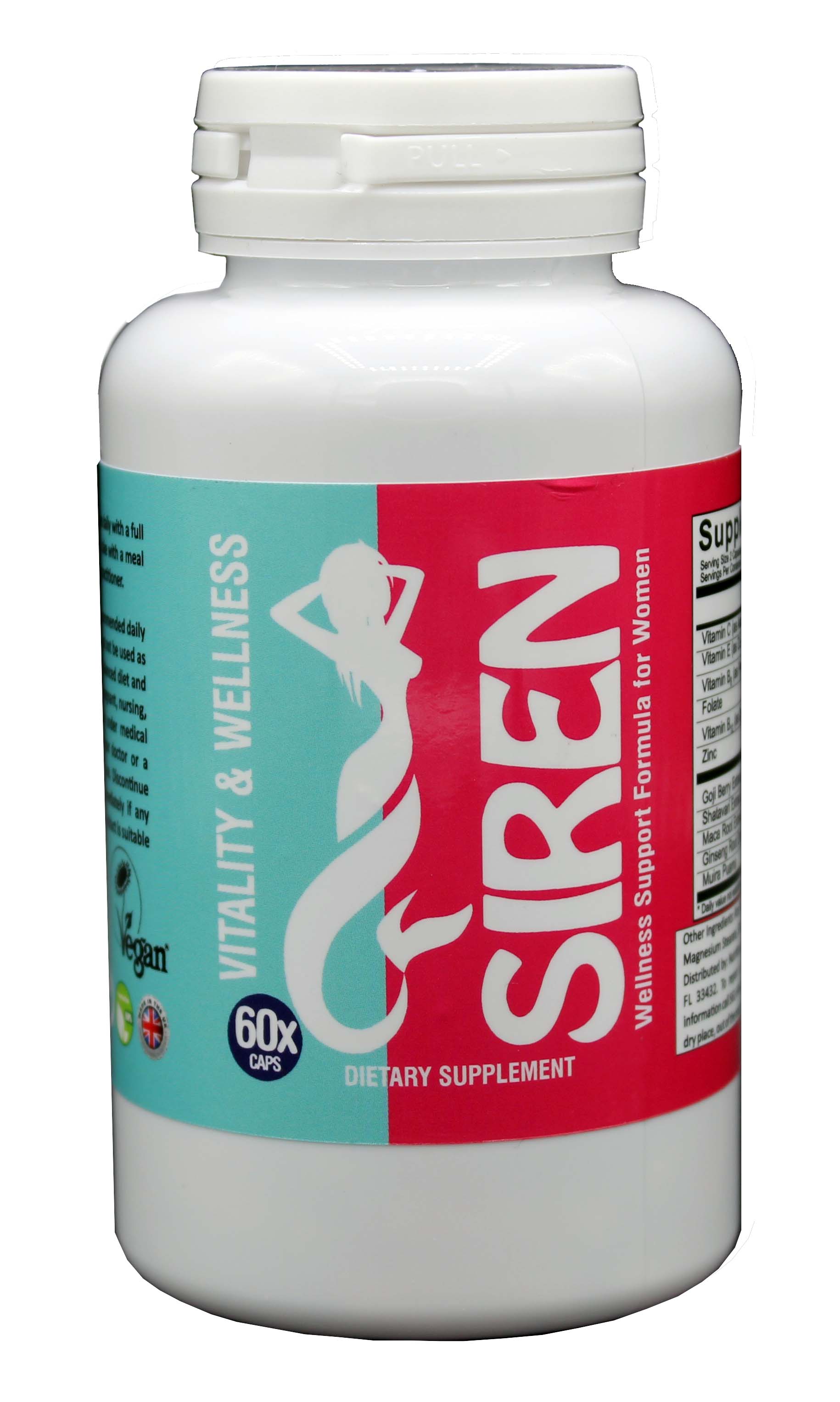 SIREN-LIVING’s Dietary Supplements for Men and Women are Live on Amazon
