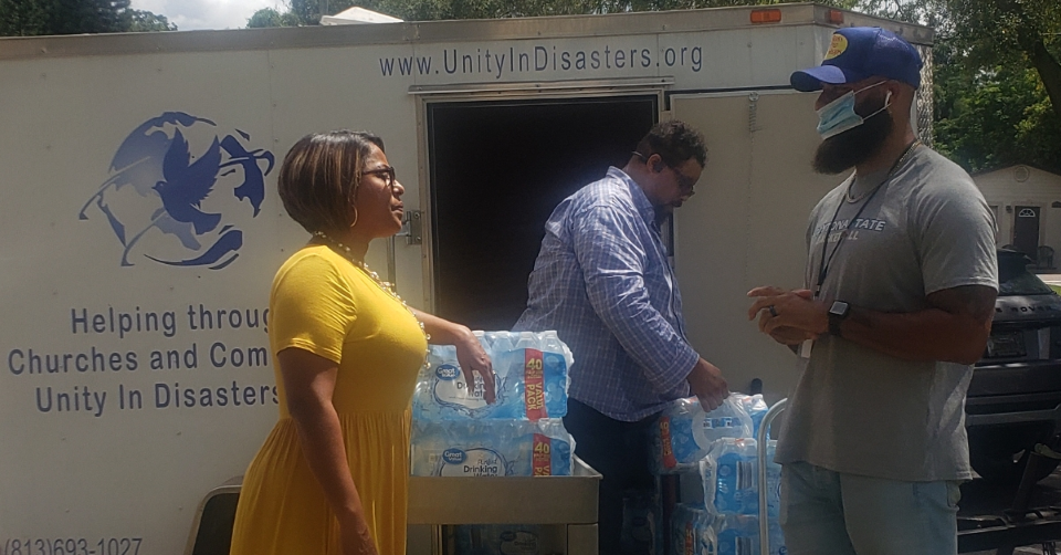 Village of Excellence Academy Receives Relief-Supply Donations From Unity in Disasters