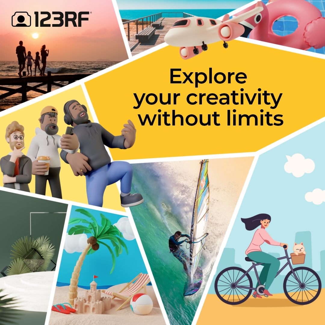 123RF Launches PLUS and FREE Offering for Creative Professionals, Marketers, Educators and Students Worldwide