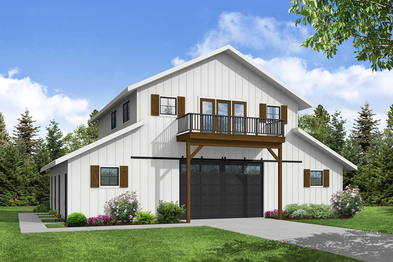 Associated Designs - Stunning Barndominium Plan has Room for Everyone