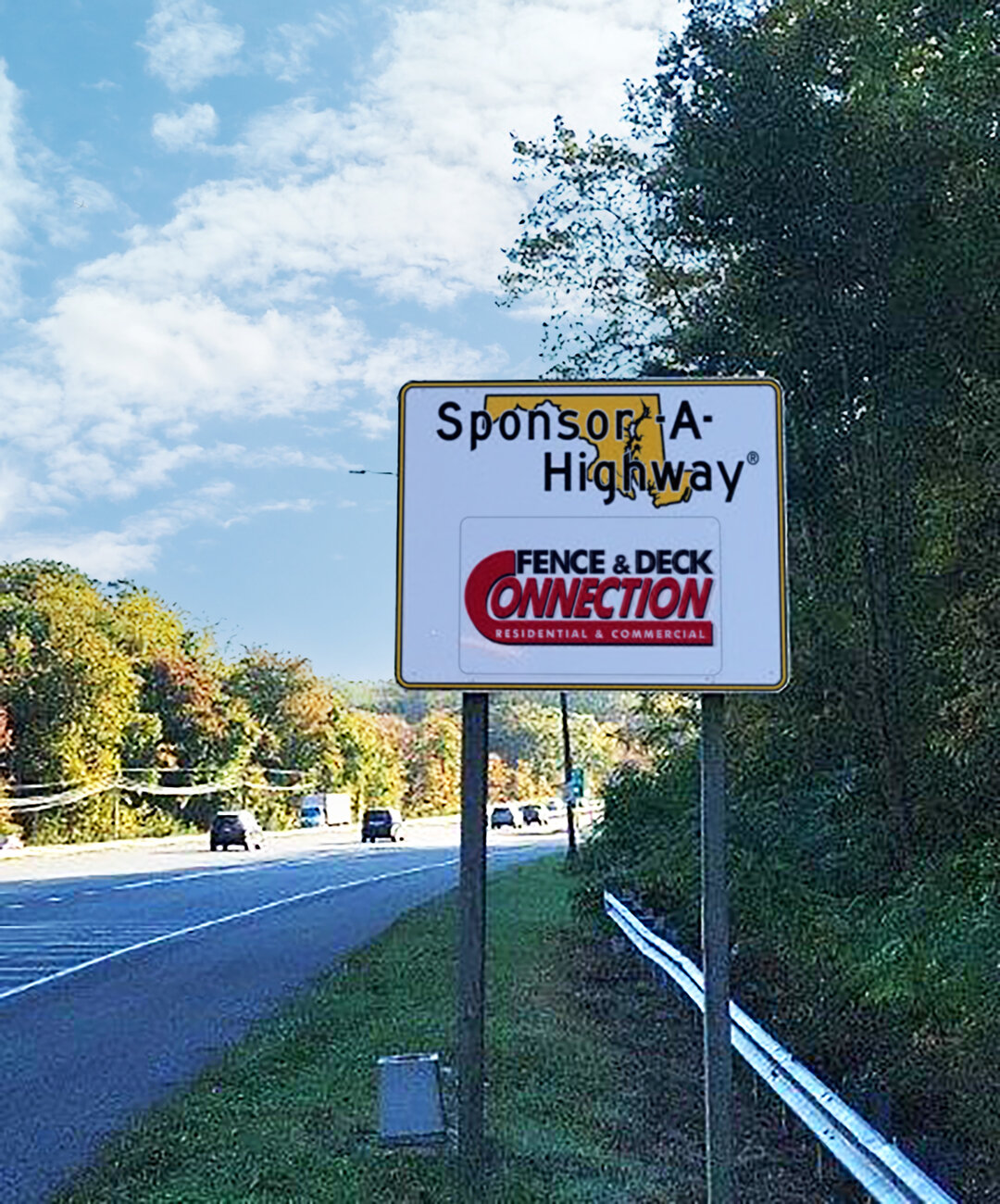 Fence & Deck Connection Gives Back to the Community by Partnering with Maryland Sponsor A Highway