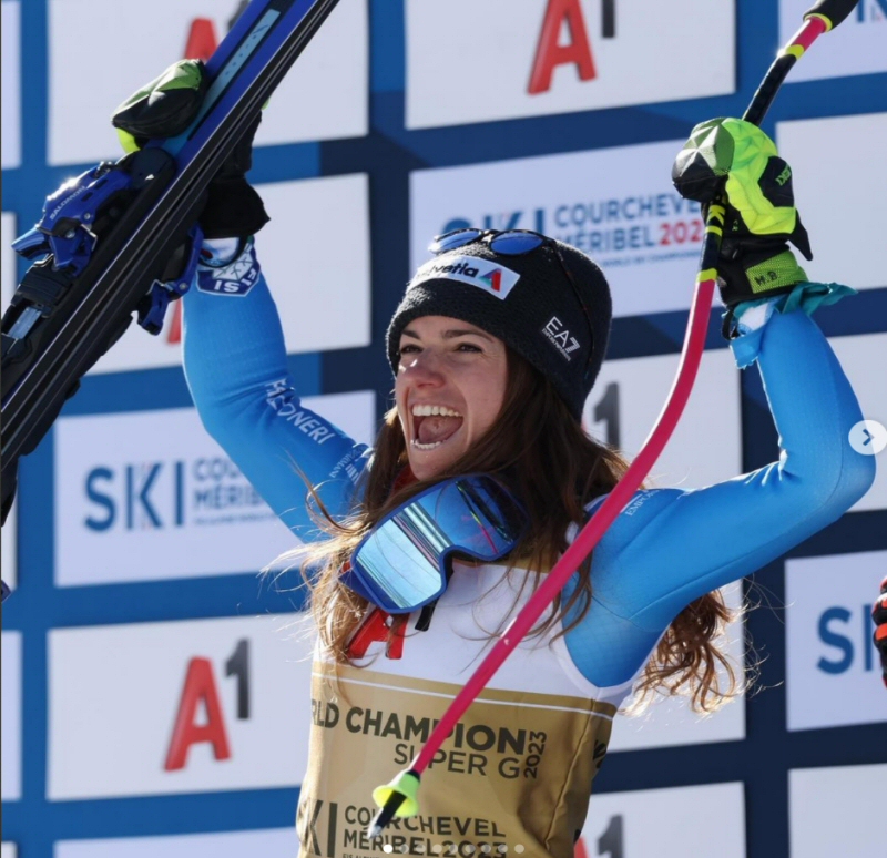 Revo Sunglass Partner Alpine Skier Marta Bassino Wins Gold Medal at the Alpine Ski World Championships