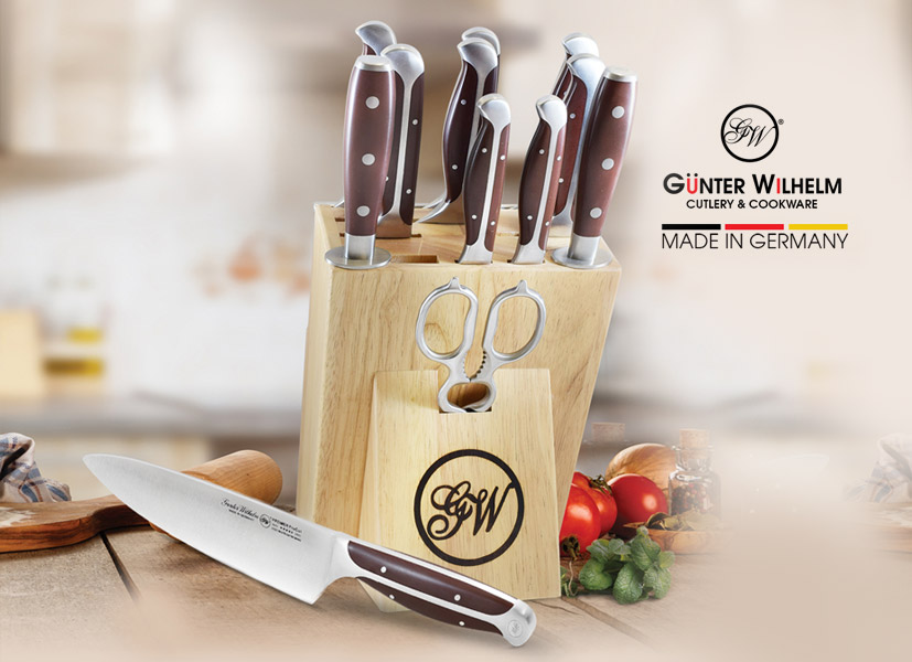 Celebrate Presidents' Day with Up to 74% Off Gunter Wilhelm Kitchen Knives and Cookware!
