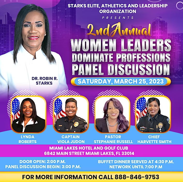 Starks Consulting Firm Presents 2nd Annual Women Leaders Dominate Professions Panel Discussion