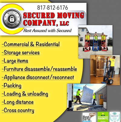 How Should a Moving Company Operate? — Exploring Secured Moving Company, LLC in Fort Worth