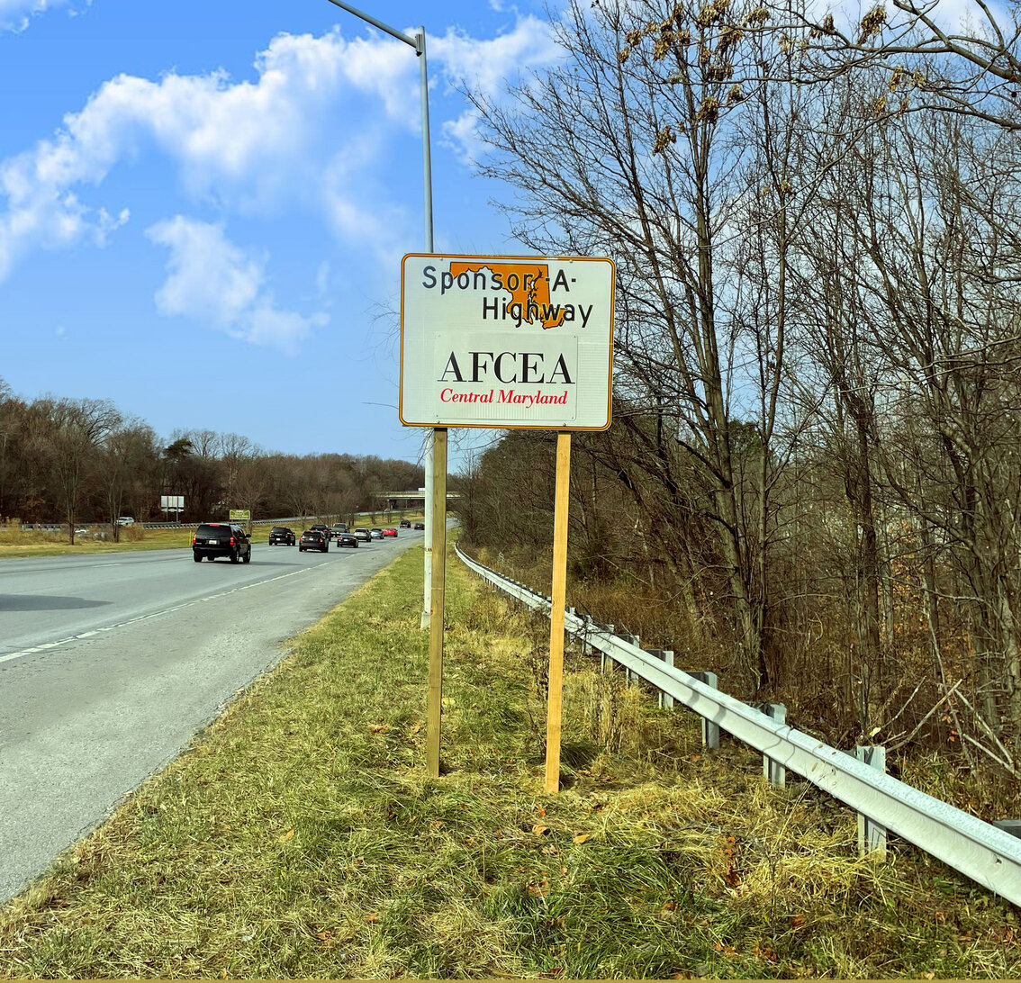 AFCEA Central Maryland Chapter Goes the Extra Mile for Safer Roads with Maryland Sponsor A Highway®
