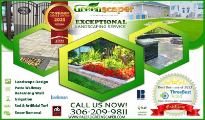 The Decorative Stone: An Everlasting Element Of Landscaping - Points Up The 2023 ThreeBestRated® Awarded Palero Greenscaper Landscaping, Regina