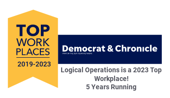 Rochester Democrat and Chronicle Names Logical Operations a Winner of the Rochester Metro Area Top Workplaces 2023 Award