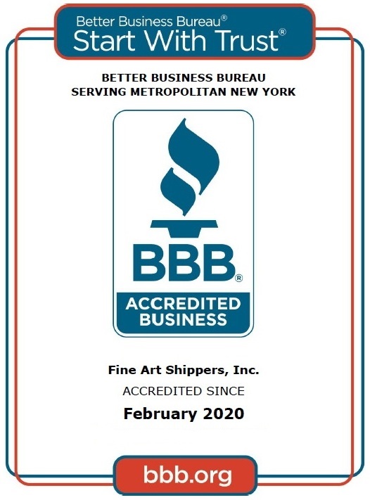 Fine Art Shippers Is an A+ Rated Art Logistics Company According to BBB