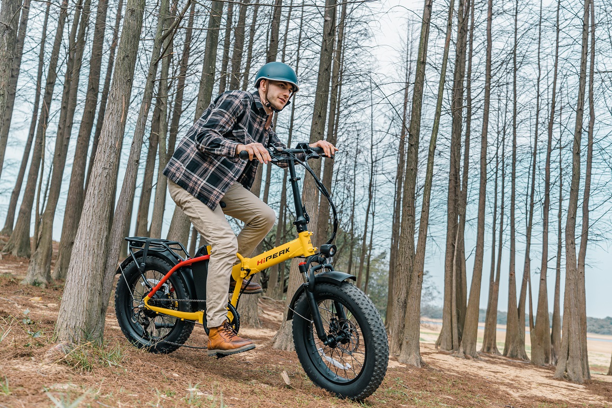 Does Riding a Small Size HIPEAK Fat Tire E-bike Cause Range Anxiety?